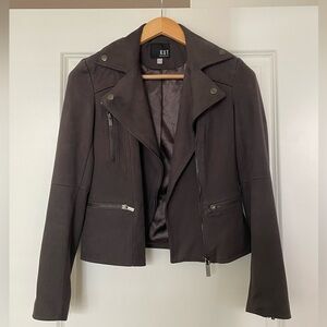 Nordstrom Women’s Vegan Suede Leather Moto Jacket